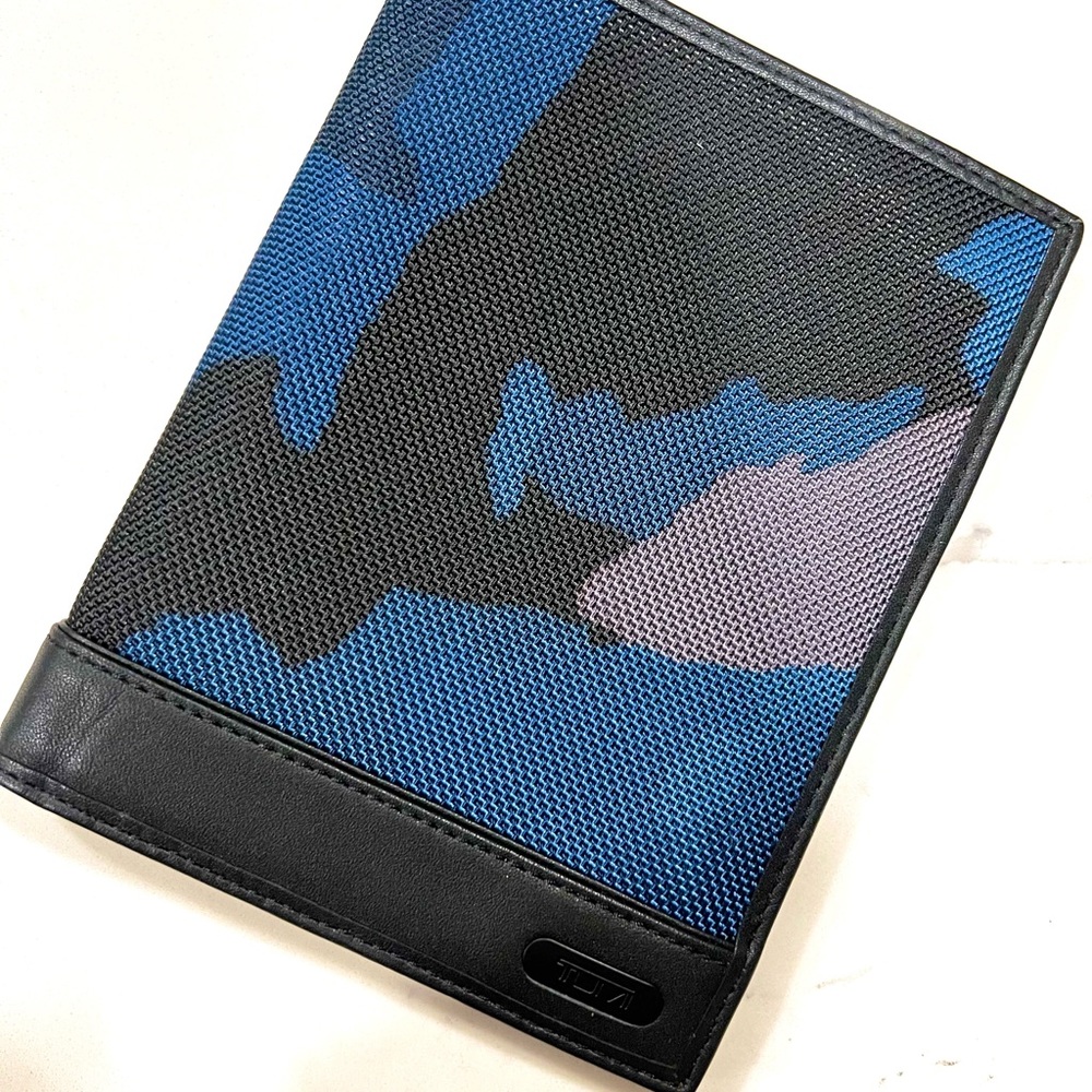 Tumi Camo Passport Wallet
